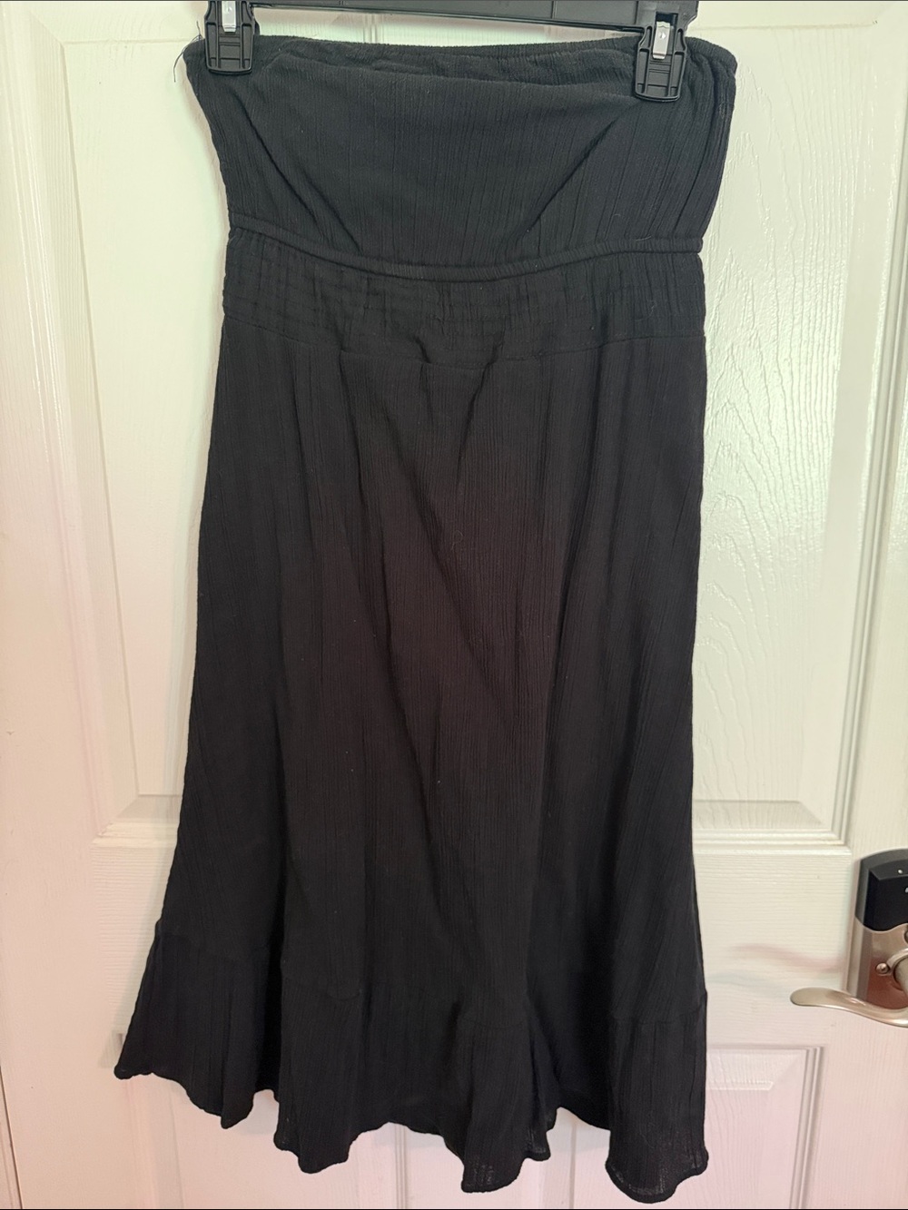 Mossimo Black Strapless Maxi Skirt / Dress